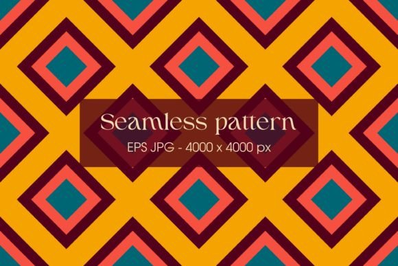 Download Retro Groovy Geometrical Pattern - Premium Resources
