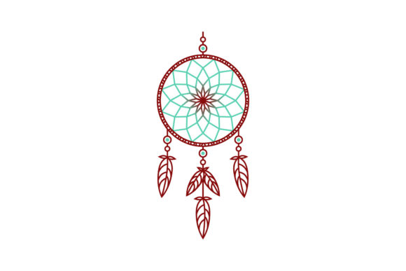 Download Boho Dreamcatcher Decorated with Feather - Boho dreamcatcher Collection
