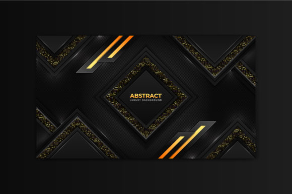 Download Golden Luxury Background with Shapes - Shape Collection