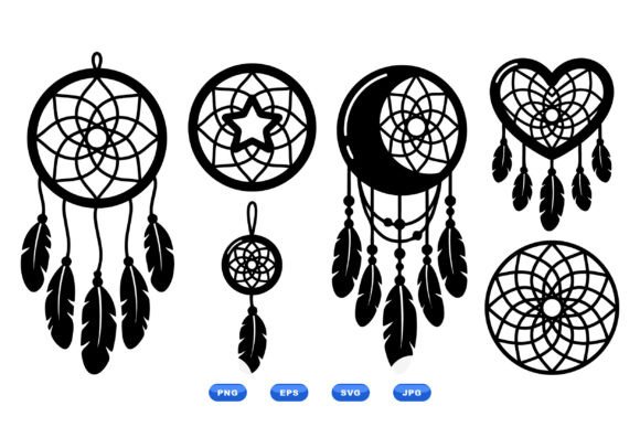 Download Boho Dreamcatcher SVG Clipart - Premium Bundle