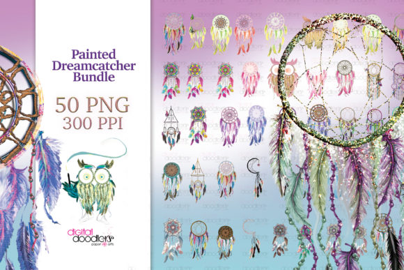 Download Painted Dreamcatcher Bundle - Dreamcatcher bundle Collection